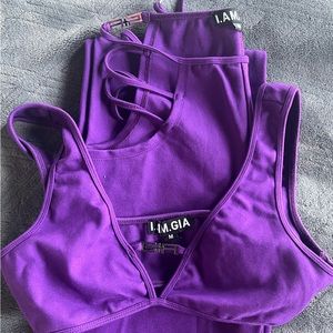 IAMGIA purple set